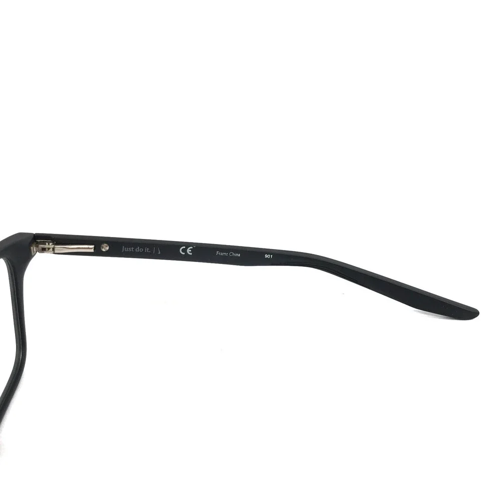 Nike Kids Eyeglasses Frames 5018 004 Matte Black Square Full Rim 47-15-130